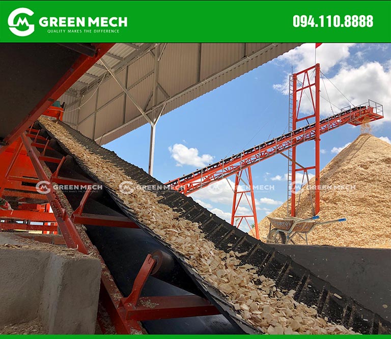 How much does it Cost of producing wood chips for export