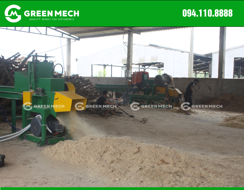 The finished wood crusher has many outstanding advantages