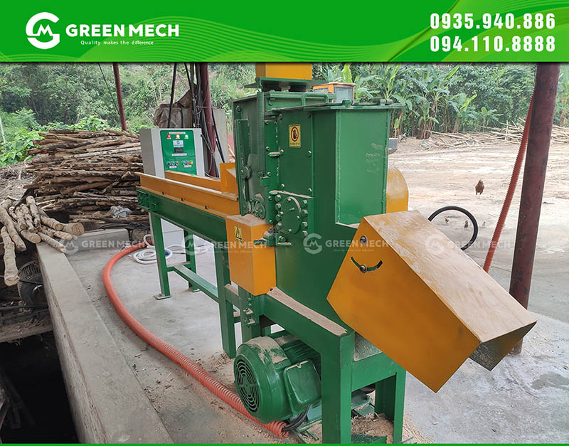 GREEN MECH wood crusher improves performance significantly