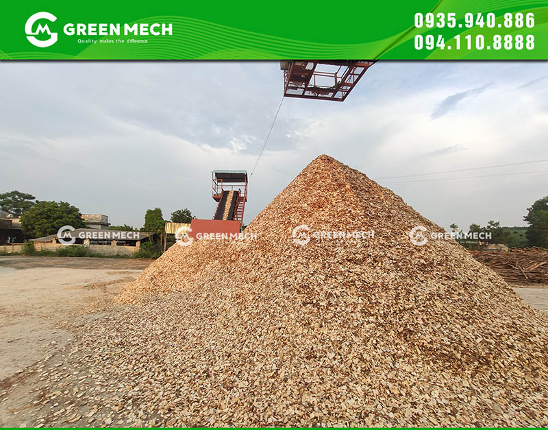 Before export, wood chips must be thoroughly inspected to ensure compliance with Japanese technical standards.