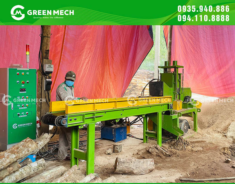 GREEN MECH sawdust grinder optimizes wood processing